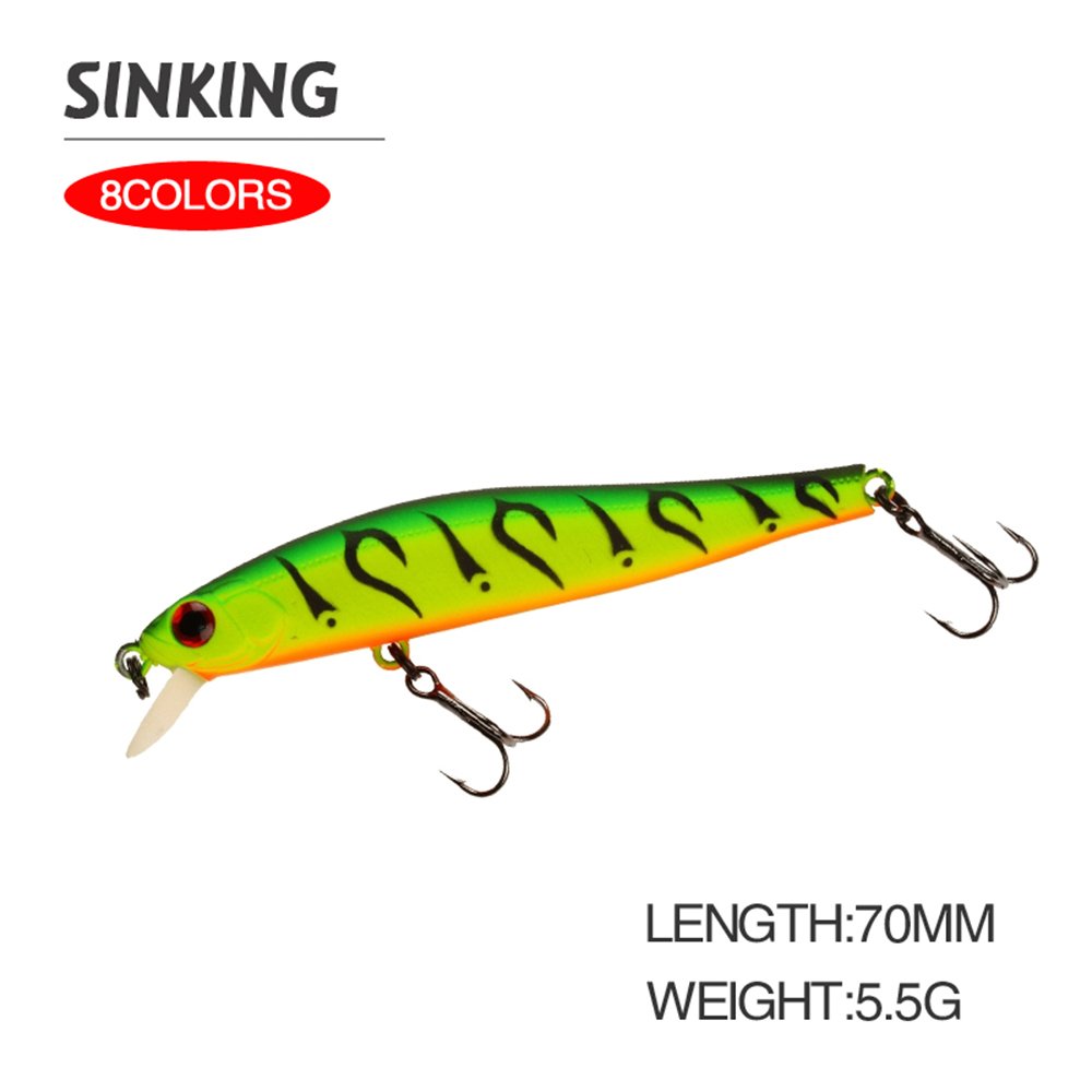 Fishing Lure Swimbait - 7cm 5.5g Fishing Lure Minnow Wobbler