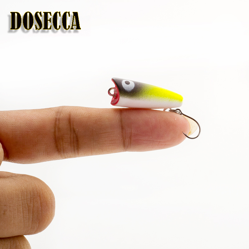 Fishing Lure Topwater - 1PCS 2.5cm 1.5g Topwater Bait Mini