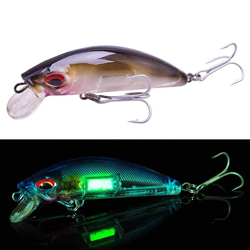 3D Eyes Luminous Minnow Fishin - Fishing Lure Crankbait review and price