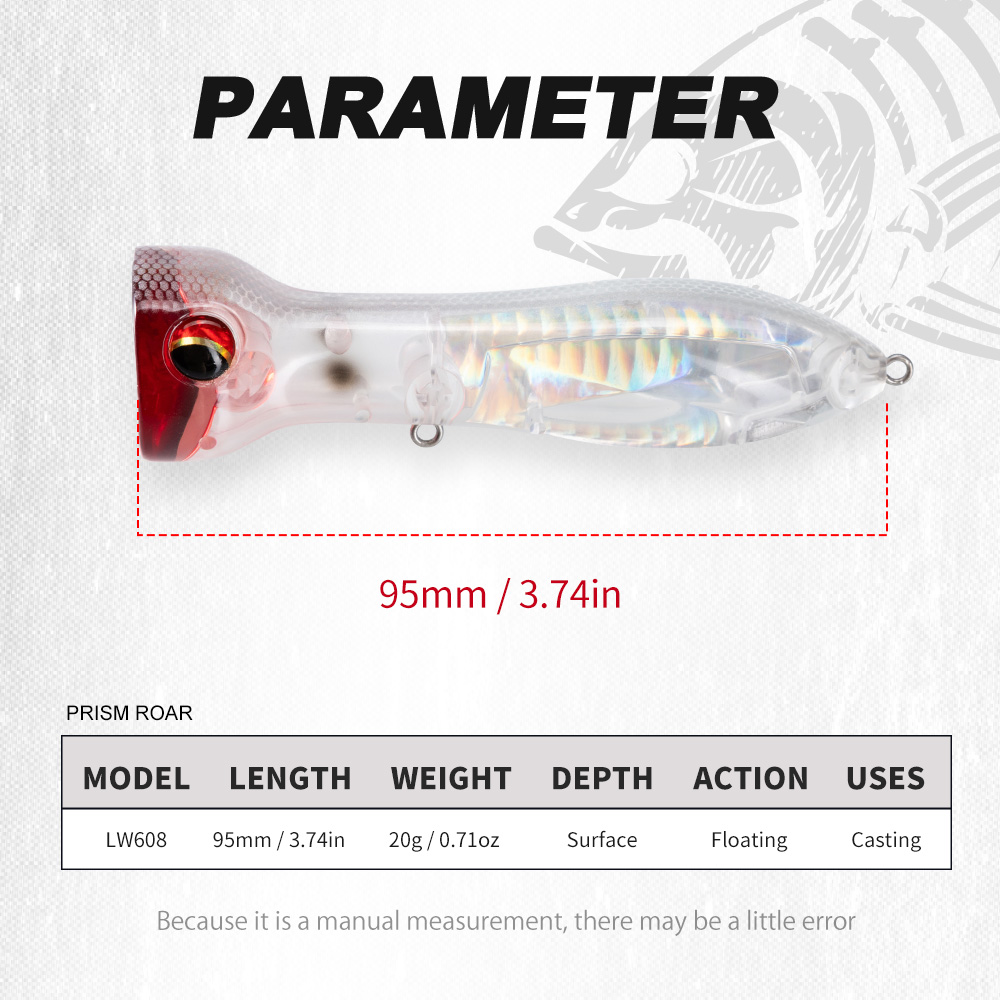 Hunthouse Topwater Floating Po - Fishing Lure Popper review and price