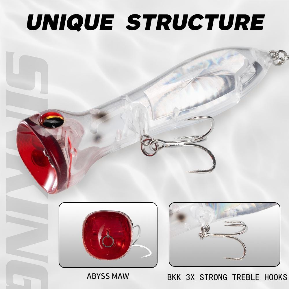 Hunthouse Topwater Floating Po - Fishing Lure Popper review and price